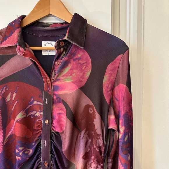 With Jean Mini Dress - Picture 2 of 3